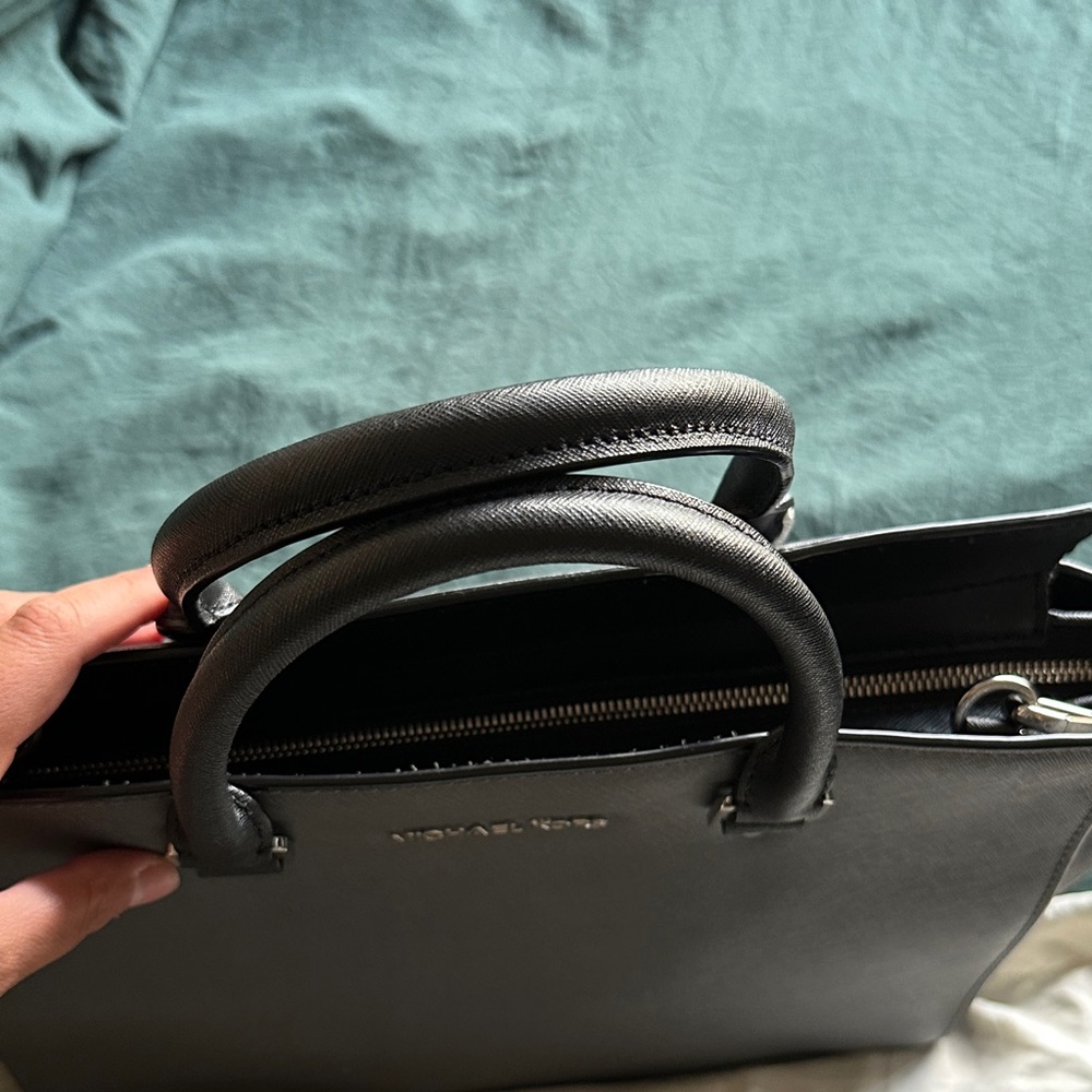 Michael Kors Charcoal and Black Tote - Picture 4 of 4